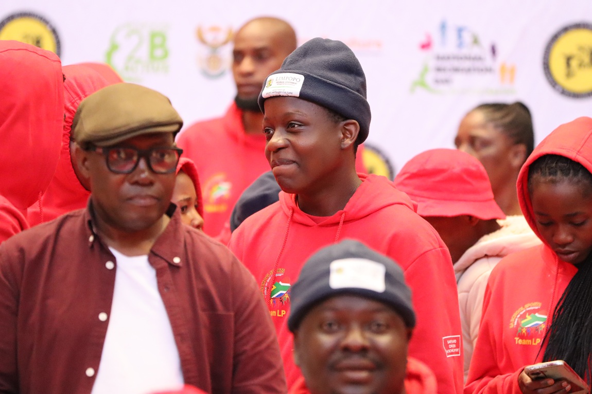 Team Limpopo at the 2026 Winter National School Sports Championships hosted at KuGompo City, Eastern Cape